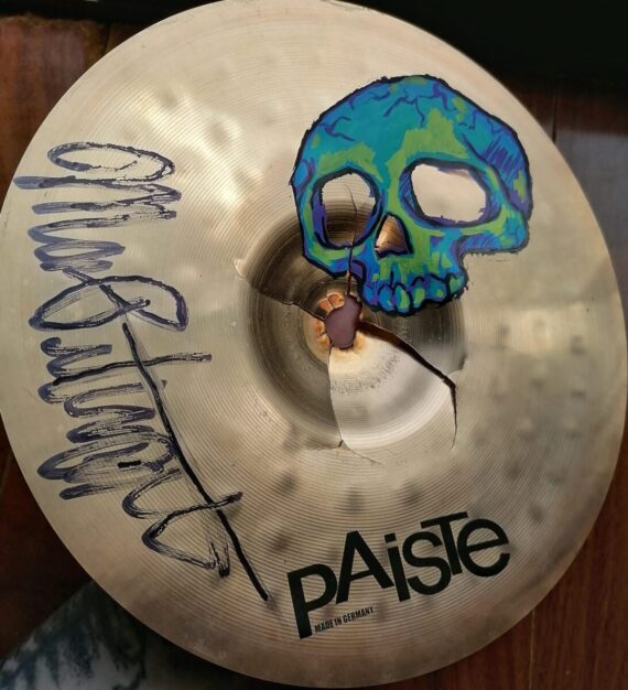 AUTOGRAPHED 10" SPLASH