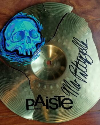 AUTOGRAPHED 14" CRASH