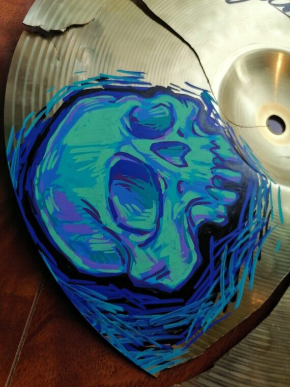 AUTOGRAPHED 14" CRASH