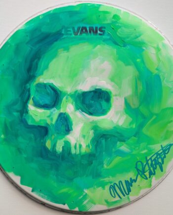 AUTOGRAPHED 13" SNARE DRUM HEAD