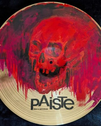 AUTOGRAPHED 20" Power Crash PAISTE CYMBAL